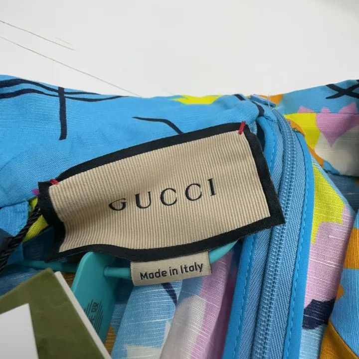 Gucci Gucci Floral Print Midi Dress for Women Size S / US 4 / IT 40 - 4 Thumbnail