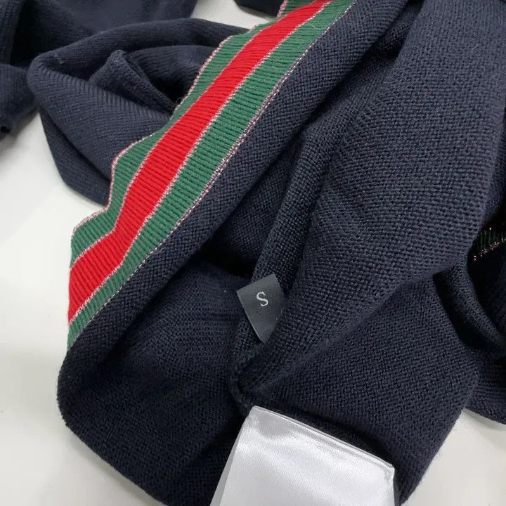 Gucci Gucci Striped V-Neck Long Sleeve Sweater Size S / US 4 / IT 40 - 5 Thumbnail