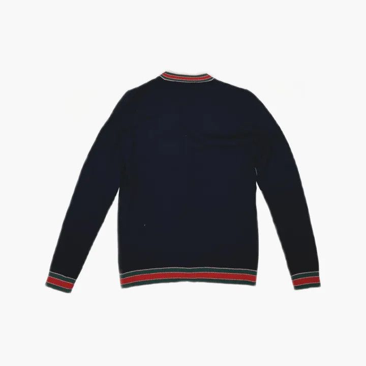 Gucci Gucci Striped V-Neck Long Sleeve Sweater Size S / US 4 / IT 40 - 3 Thumbnail
