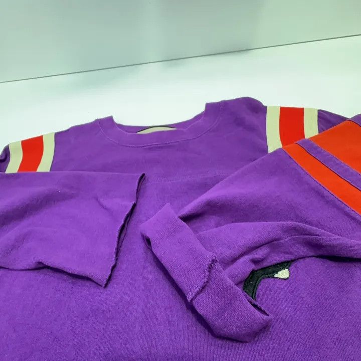 Gucci Gucci Purple Graphic Short Sleeve Sweater Size XXS / US 00 / IT 34 - 10 Thumbnail