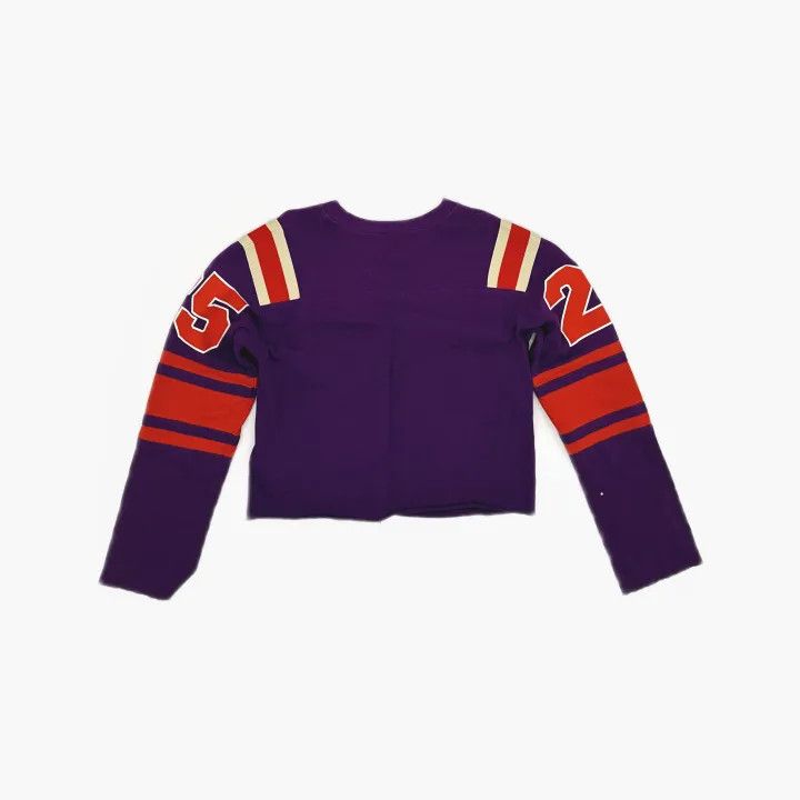 Gucci Gucci Purple Graphic Short Sleeve Sweater Size XXS / US 00 / IT 34 - 3 Thumbnail