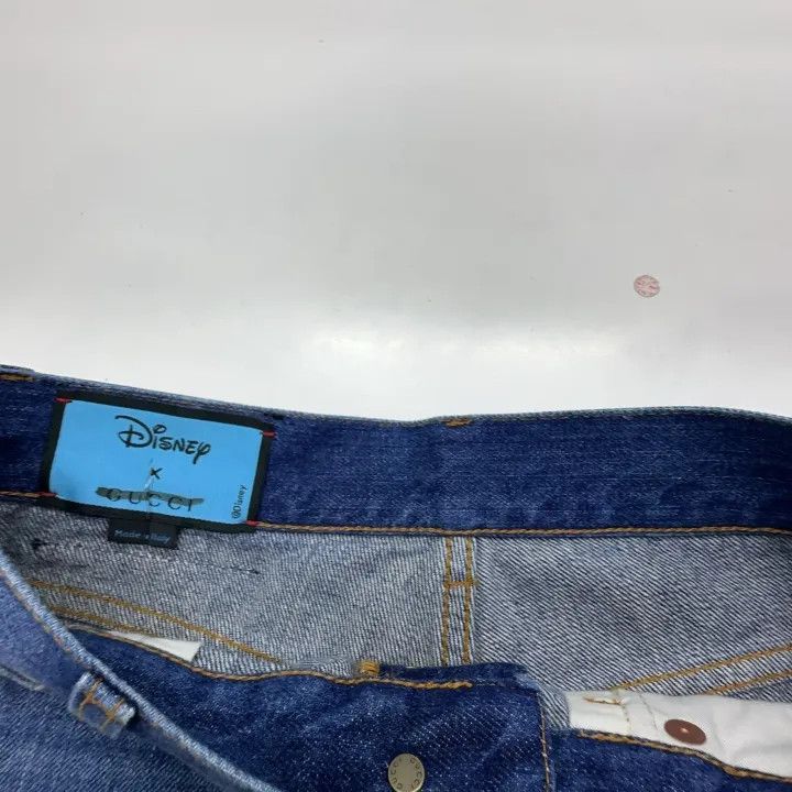 Gucci GUCCI x Donald Duck Blue Denim Shorts Size 23" - 9 Thumbnail