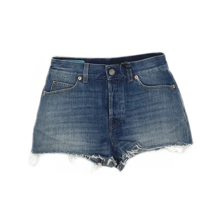 Gucci GUCCI x Donald Duck Blue Denim Shorts Size 23" - 2 Thumbnail