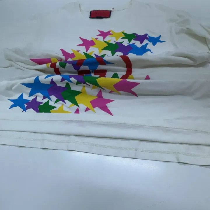 Gucci Gucci SS21 Special Series Star Print T-Shirt Size XS / US 0-2 / IT 36-38 - 11 Thumbnail