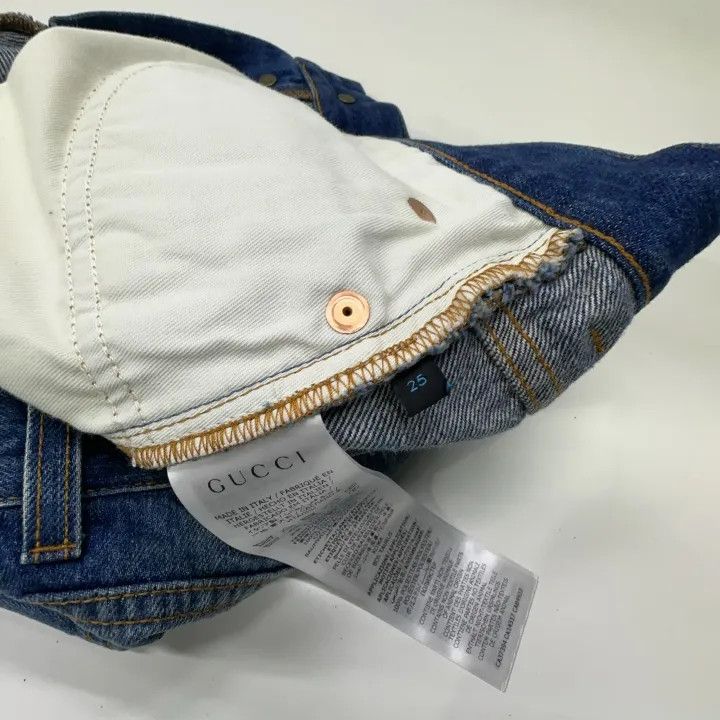 Gucci Gucci Duck Print Casual Denim Shorts Size 25" / US 0 / IT 36 - 6 Thumbnail