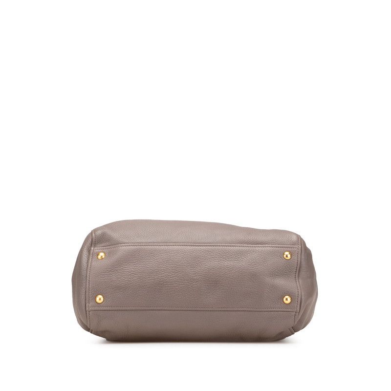 Prada Prada Prada Official Unnamed Leather Tote Bag Leather Tote Bag Size ONE SIZE - 3 Thumbnail