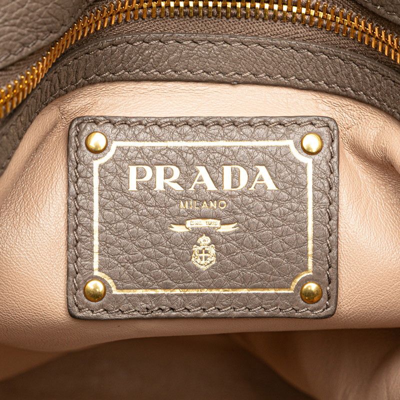 Prada Prada Prada Official Unnamed Leather Tote Bag Leather Tote Bag Size ONE SIZE - 7 Thumbnail