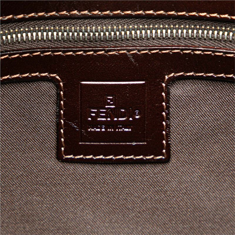 Fendi Fendi Fendi Mamma Baguette Canvas Leather Shoulder Bag Canvas Shoulder Bag DUTY FREE for USA Size ONE SIZE - 8 Thumbnail