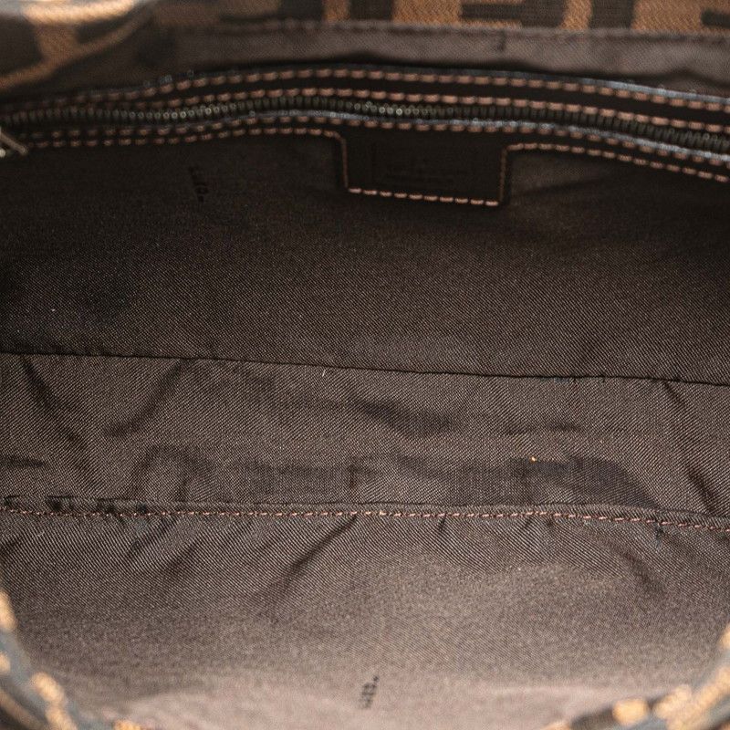 Fendi Fendi Fendi Mamma Baguette Canvas Leather Shoulder Bag Canvas Shoulder Bag DUTY FREE for USA Size ONE SIZE - 6 Thumbnail