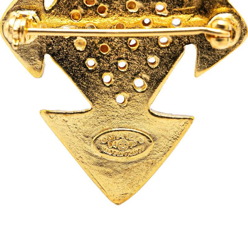 Chanel Chanel Chanel Coco Mark Brooch Metal Brooch DUTY FREE for USA Size ONE SIZE - 4 Thumbnail