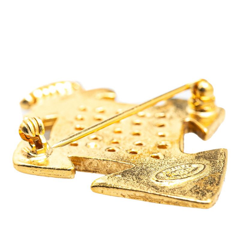 Chanel Chanel Chanel Coco Mark Brooch Metal Brooch DUTY FREE for USA Size ONE SIZE - 3 Thumbnail