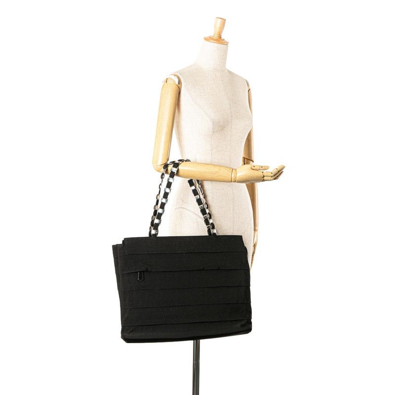 Salvatore Ferragamo Salvatore Ferragamo Salvatore Ferragamo Vara Canvas Leather Tote Bag Canvas Tote Bag AU-21 6688 DUTY FREE for USA Size ONE SIZE - 12 Thumbnail