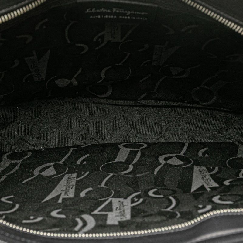 Salvatore Ferragamo Salvatore Ferragamo Salvatore Ferragamo Vara Canvas Leather Tote Bag Canvas Tote Bag AU-21 6688 DUTY FREE for USA Size ONE SIZE - 8 Thumbnail