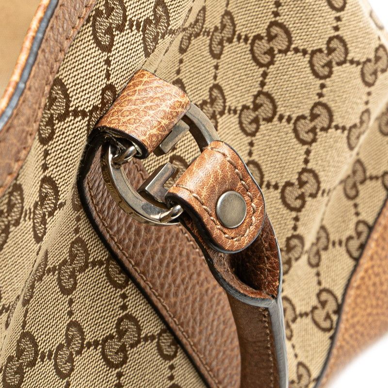 Gucci Gucci Gucci Miss GG GG Canvas Tote Bag Leather Tote Bag 353122 Size ONE SIZE - 4 Thumbnail