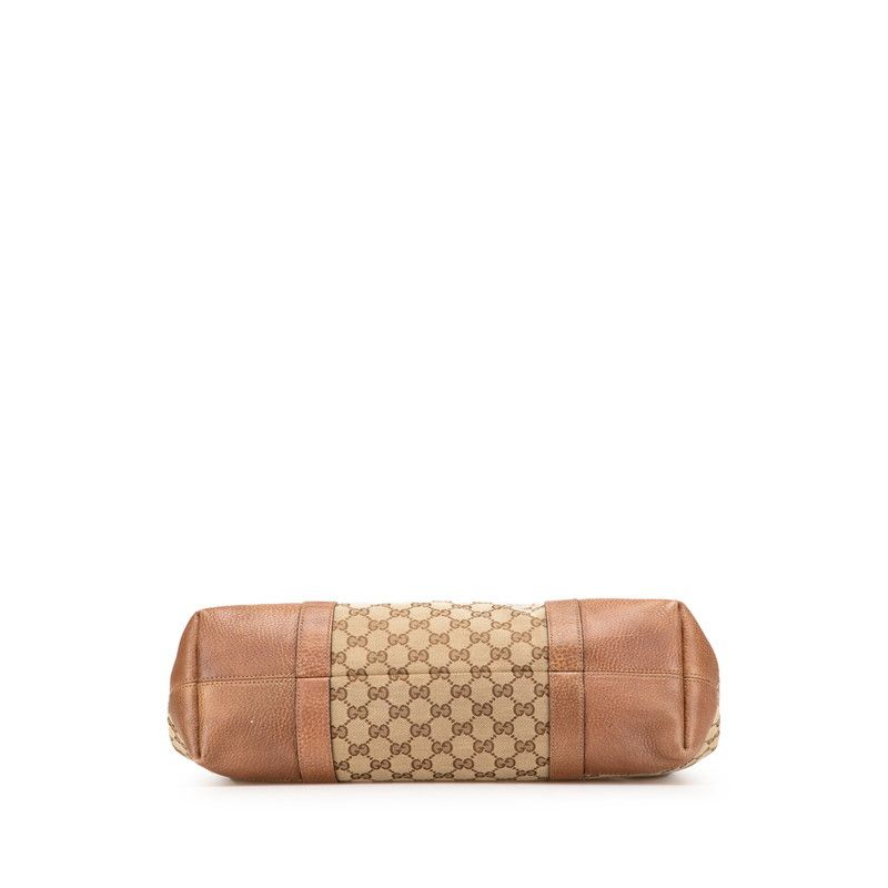 Gucci Gucci Gucci Miss GG GG Canvas Tote Bag Leather Tote Bag 353122 Size ONE SIZE - 3 Thumbnail