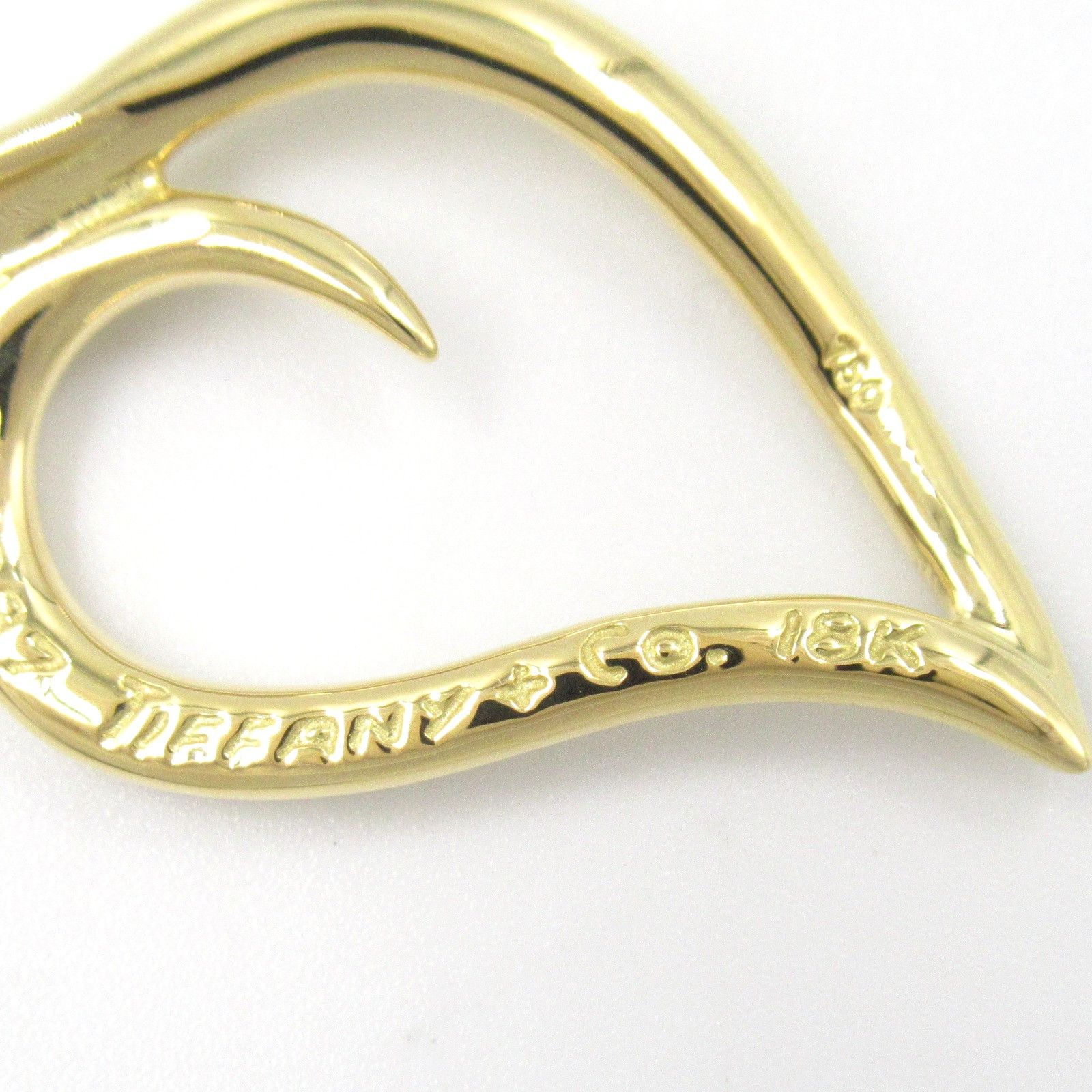 Tiffany & Co. Tiffany & Co. Tiffany & Co. Leaf Heart Au750 Necklace Metal Necklace Size ONE SIZE - 3 Thumbnail