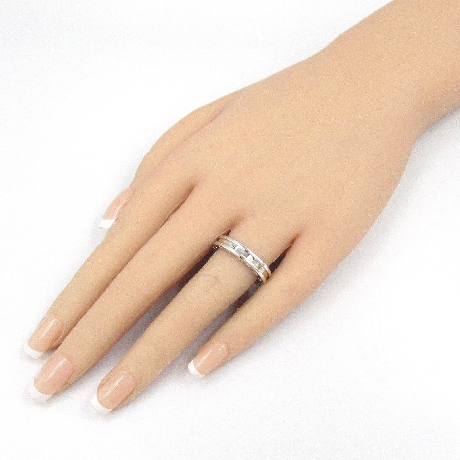 Bvlgari Bvlgari Bvlgari B-zero1 Au750 Ring Size 17 Metal Ring Size ONE SIZE - 9 Thumbnail