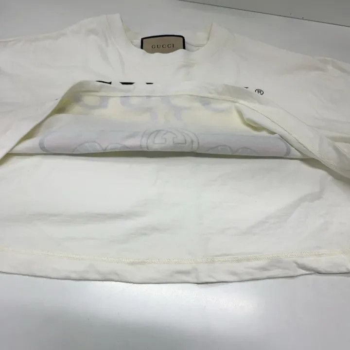 Gucci Gucci Bear Print Cropped T-Shirt Size S / US 4 / IT 40 - 9 Thumbnail