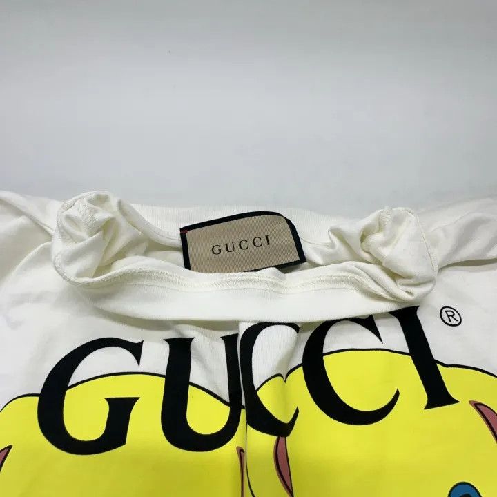Gucci Gucci Bear Print Cropped T-Shirt Size S / US 4 / IT 40 - 7 Thumbnail