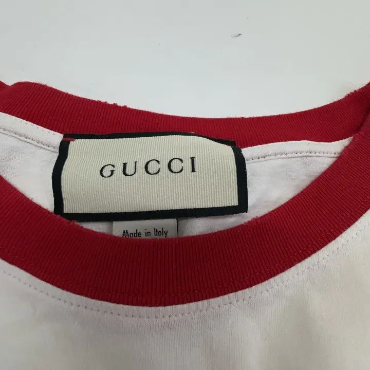 Gucci Gucci Cat Print Oversized T-Shirt for Women Size XL / US 12-14 / IT 48-50 - 6 Thumbnail