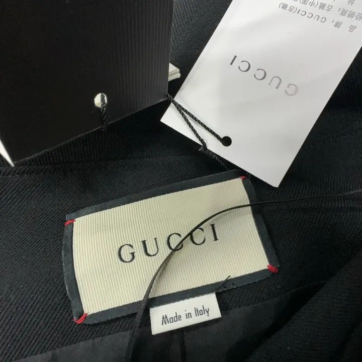 Gucci Gucci Blue Asymmetrical Long Sleeve T-Shirt Size M / US 6-8 / IT 42-44 - 7 Thumbnail