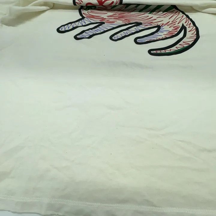 Gucci Gucci Cat Print Oversized Short Sleeve T-shirt Size L / US 10 / IT 46 - 19 Thumbnail