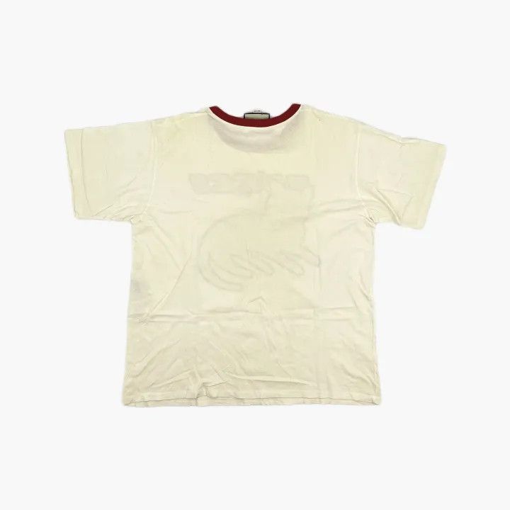 Gucci Gucci Cat Print Oversized Short Sleeve T-shirt Size L / US 10 / IT 46 - 3 Thumbnail