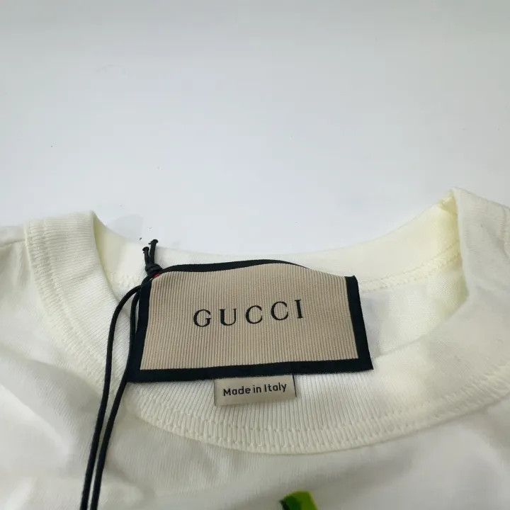 Gucci Gucci Ken Scott Pea Print Short Sleeve T-Shirt Size XXS / US 00 / IT 34 - 4 Thumbnail