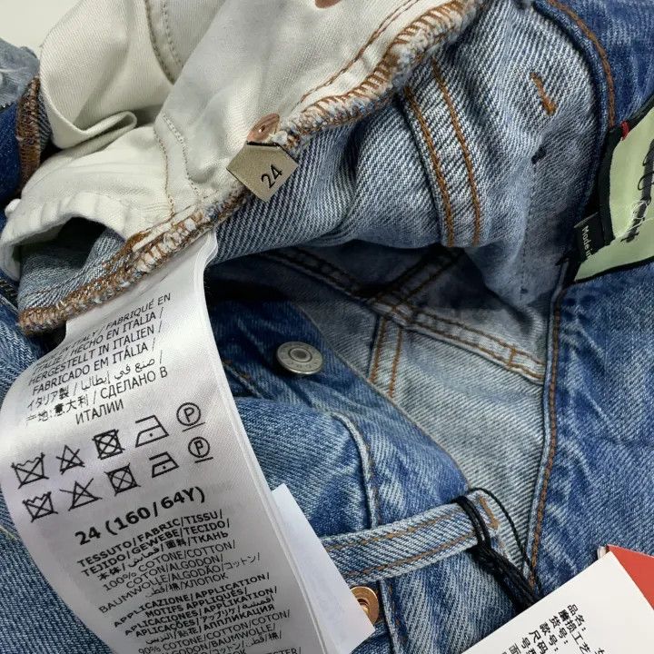 Gucci Gucci Apple Logo Casual Denim Shorts Size 24" / US 00 / IT 34 - 8 Thumbnail