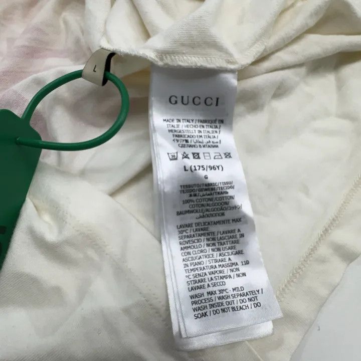 Gucci Gucci x Adidas Logo Printed T-Shirt Size L / US 10 / IT 46 - 2 Thumbnail