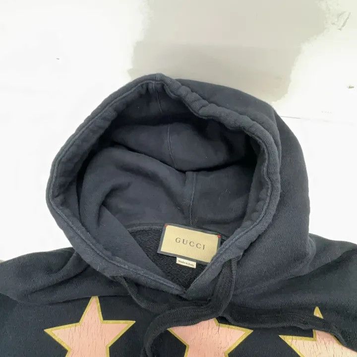 Gucci Gucci Black Hoodie with Geometric Print Size XS / US 0-2 / IT 36-38 - 7 Thumbnail