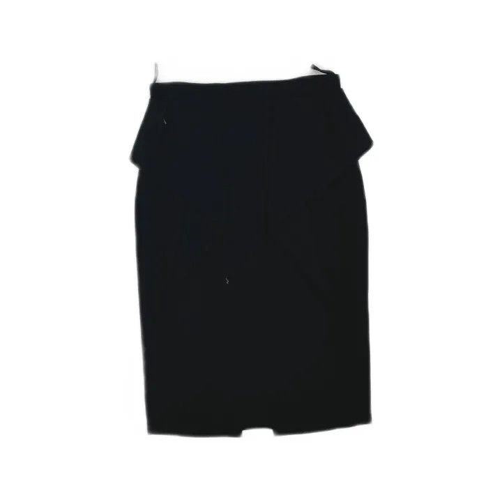 Gucci Gucci Black Split Hem Skirt Size 38" / US 16 / IT 52 - 2 Thumbnail