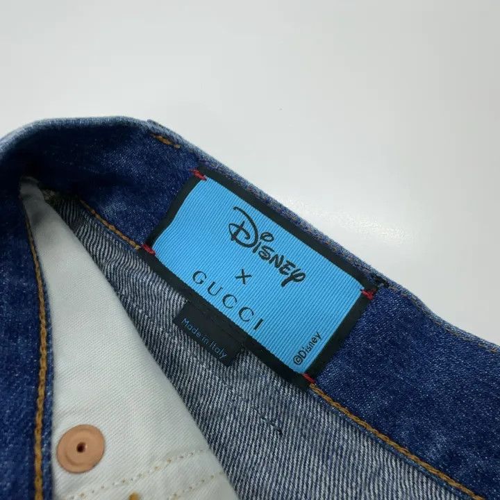Gucci Gucci x Donald Duck Blue Denim Shorts Size 25" / US 0 / IT 36 - 4 Thumbnail