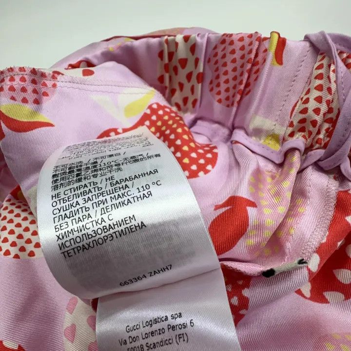Gucci Gucci Pink Apple Pattern Drawstring Shorts Size 40" / US 18 - 8 Thumbnail
