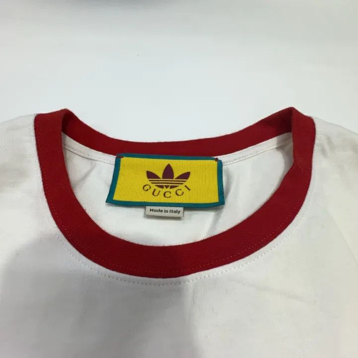 Gucci Gucci x Adidas Color-Blocked Logo Tee Size S / US 4 / IT 40 - 7 Thumbnail