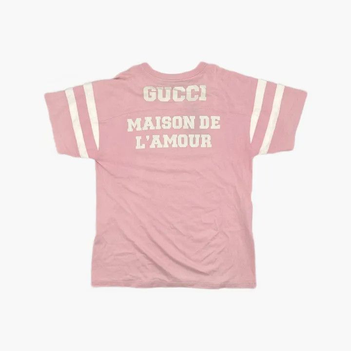 Gucci Gucci Pink Graphic Loose Fit T-Shirt Size XS / US 0-2 / IT 36-38 - 3 Thumbnail