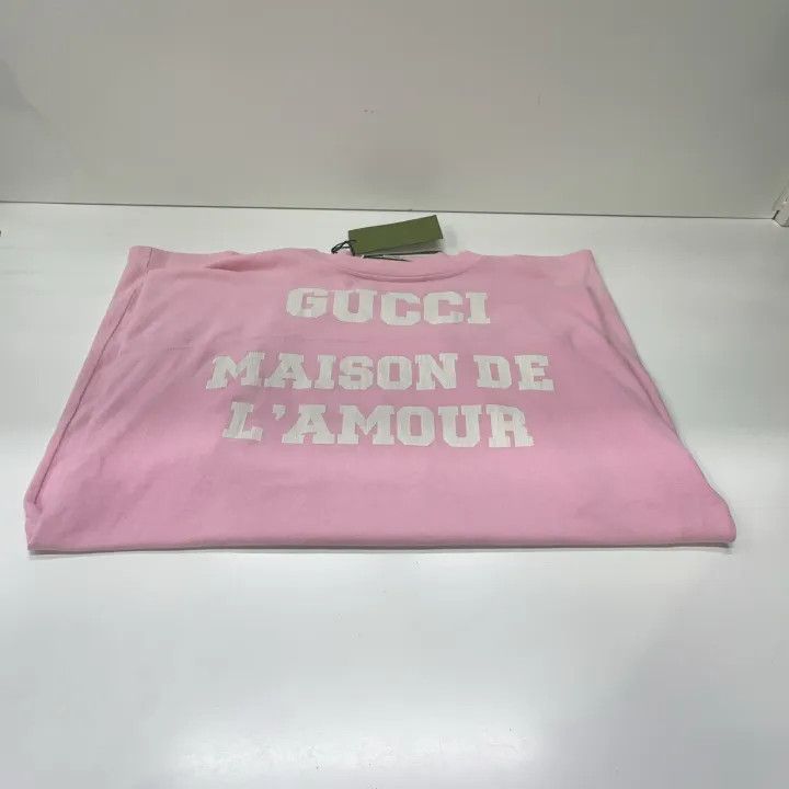 Gucci Gucci Pink Graphic Loose Fit T-Shirt Size XS / US 0-2 / IT 36-38 - 12 Thumbnail