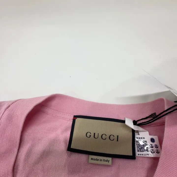 Gucci Gucci Pink Graphic Loose Fit T-Shirt Size XS / US 0-2 / IT 36-38 - 6 Thumbnail