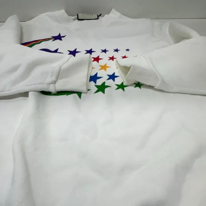 Gucci Gucci Star Print Pullover Sweatshirt for Women Size S / US 4 / IT 40 - 10 Thumbnail