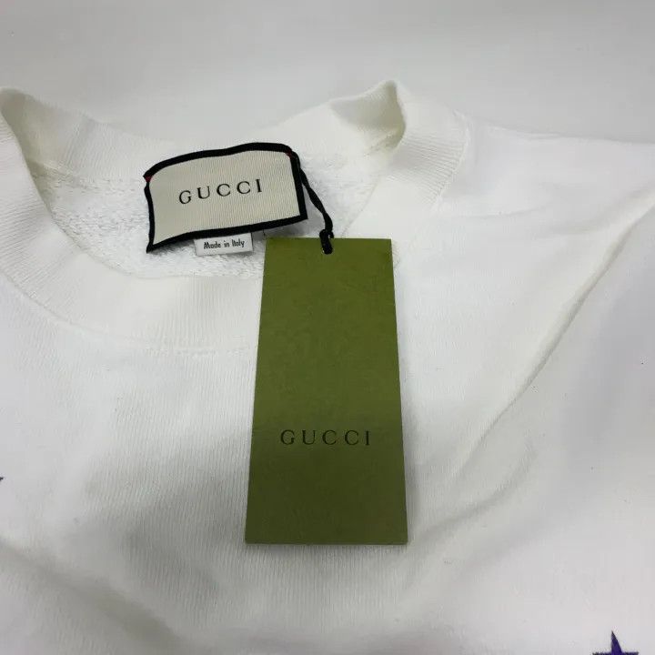 Gucci Gucci Star Print Pullover Sweatshirt for Women Size S / US 4 / IT 40 - 6 Thumbnail