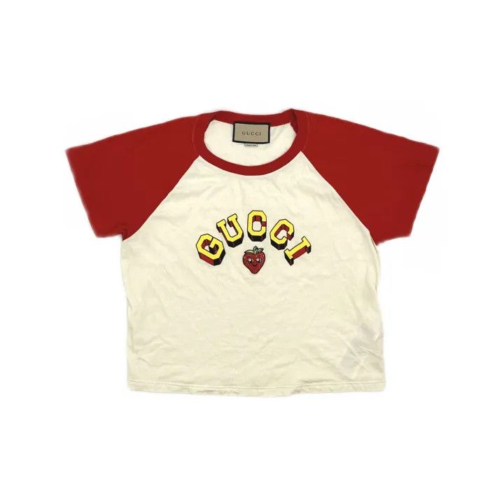 Gucci Gucci Logo Print Short Sleeve T-Shirt Size L / US 10 / IT 46 - 2 Thumbnail