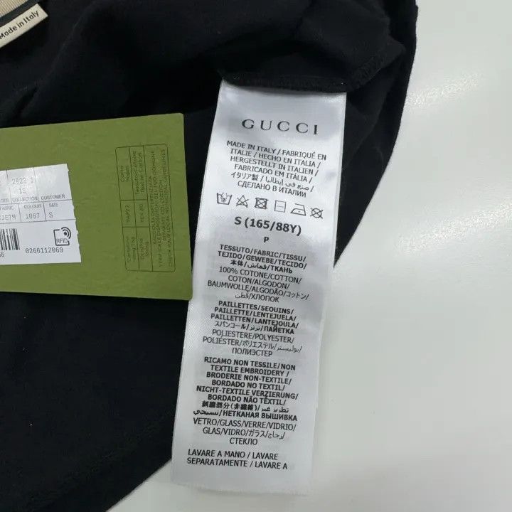 Gucci Gucci Logo Short Sleeve T-Shirt for Women Size S / US 4 / IT 40 - 10 Thumbnail