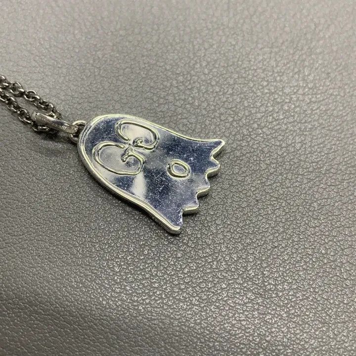 Gucci Gucci Ghost Silver Necklace for Women Size ONE SIZE - 5 Thumbnail