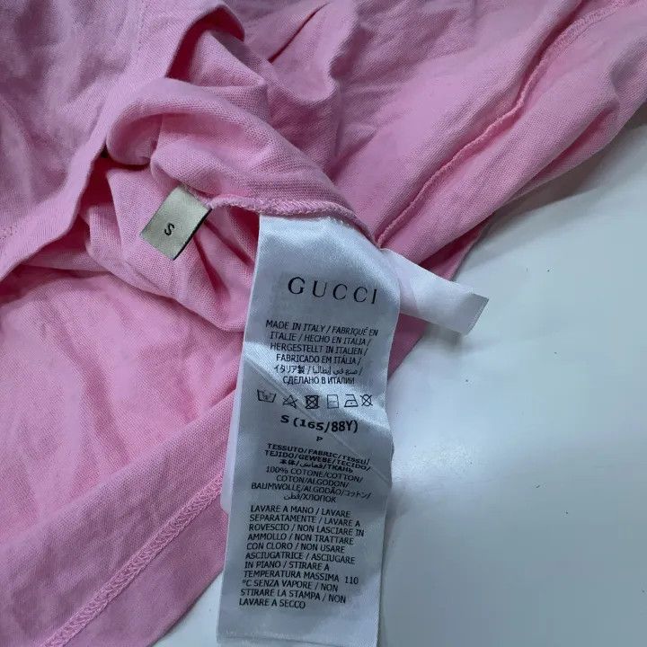 Gucci Gucci Love Parade Cartoon Pink T-Shirt Size S / US 4 / IT 40 - 4 Thumbnail