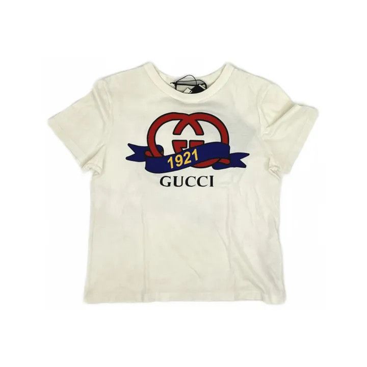Gucci Gucci SS23 1921 Logo Print T-Shirt Size S / US 4 / IT 40 - 2 Thumbnail