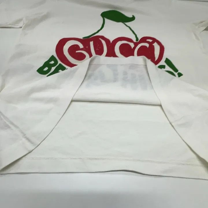 Gucci Gucci Beverly Hills Cherry Graphic T-Shirt Size S / US 4 / IT 40 - 9 Thumbnail