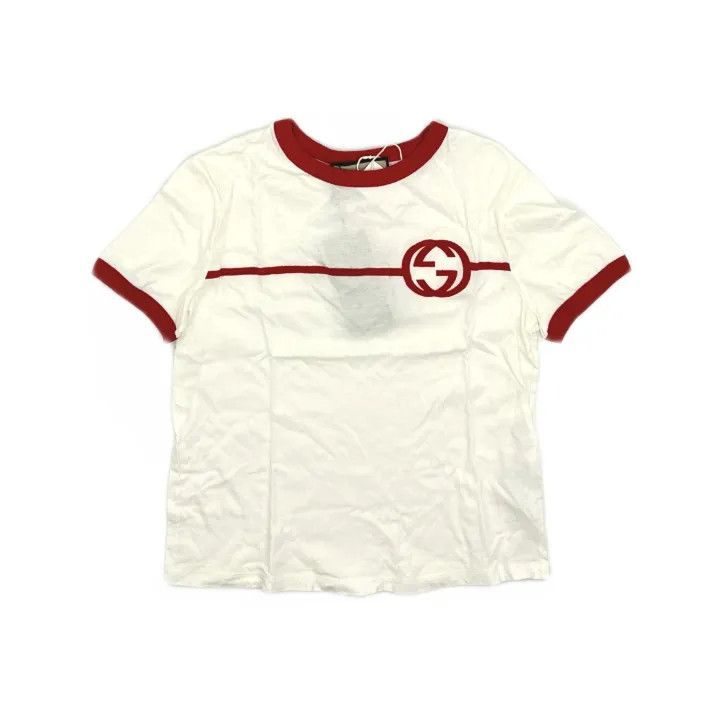 Gucci Gucci Logo Print Round Neck T-Shirt Size M / US 6-8 / IT 42-44 - 2 Thumbnail