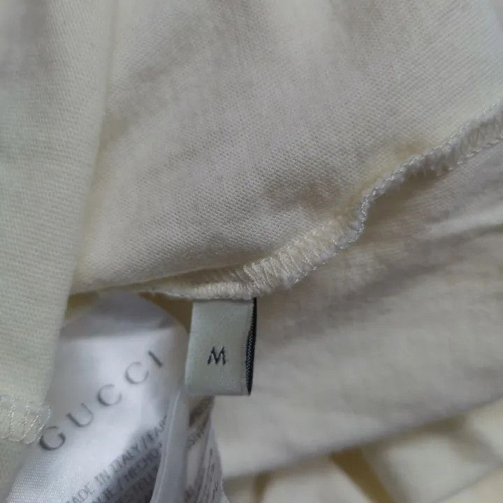 Gucci Gucci Boutique Printed T-Shirt in Beige Size M / US 6-8 / IT 42-44 - 8 Thumbnail