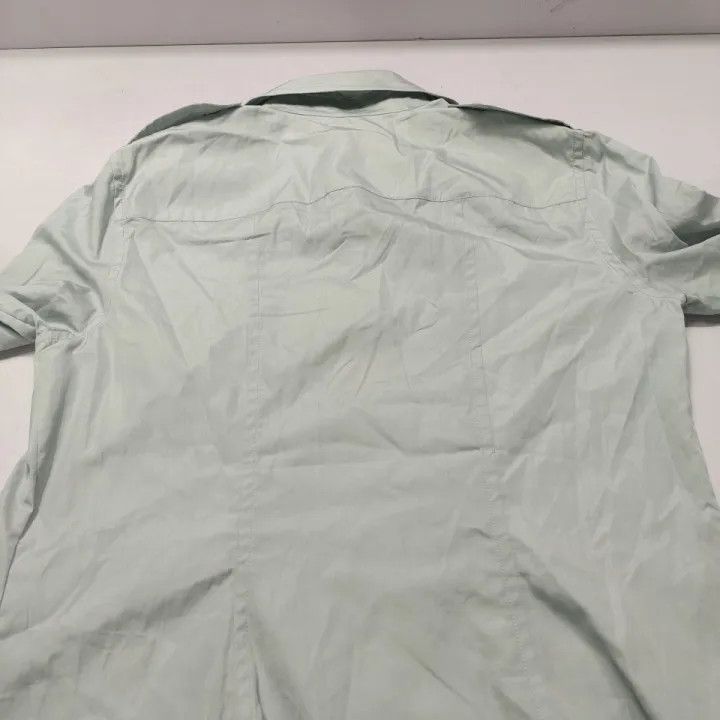 Gucci GUCCI Blue Long Sleeve Button-Up Shirt Size S / US 4 / IT 40 - 7 Thumbnail