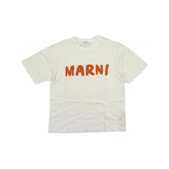 Marni Marni SS23 Logo Print Short Sleeve T-Shirt Size S / US 4 / IT 40 - 2 Thumbnail